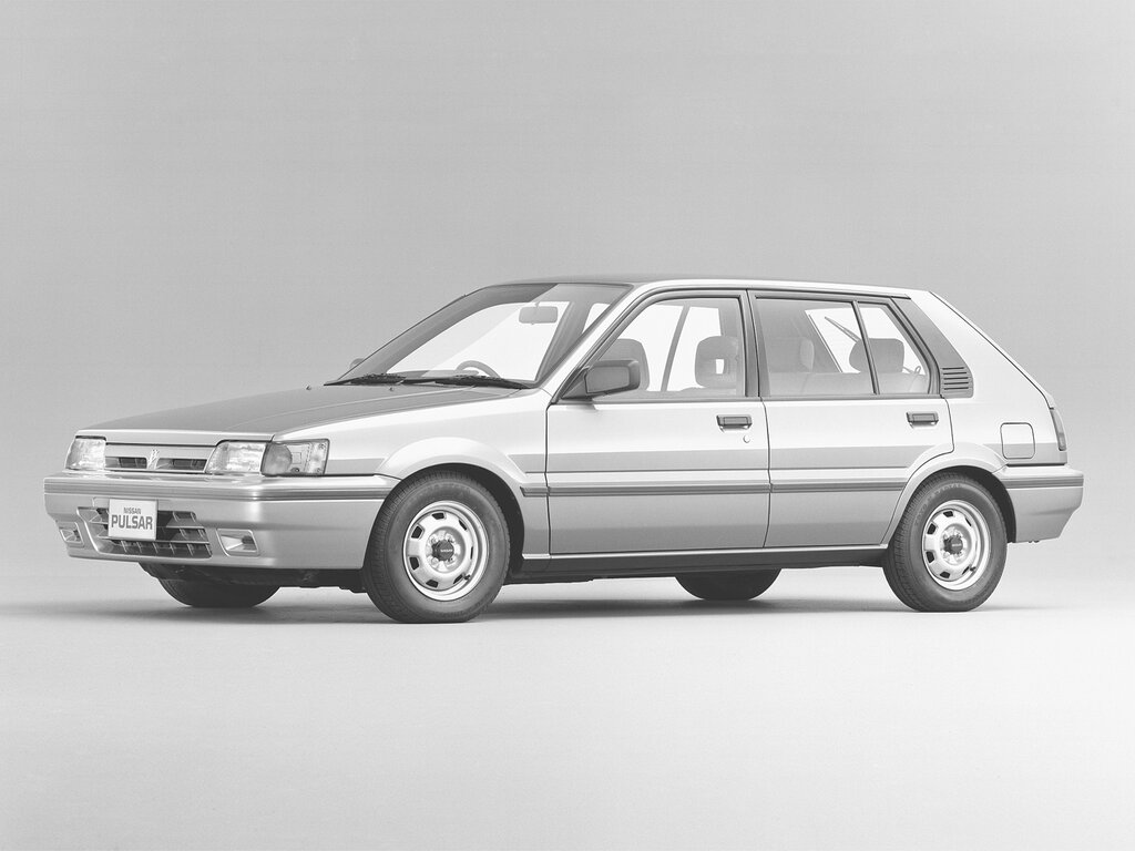 Nissan Pulsar (FN13, N13) 3 поколение, рестайлинг, хэтчбек 5 дв. (04.1988 - 07.1990)